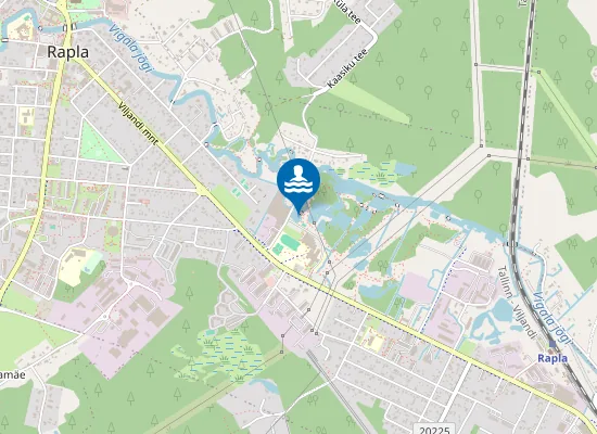 Map of Vesiroosi ujumiskoht