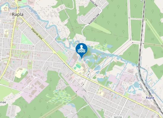 Map of Vesiroosi supelrand