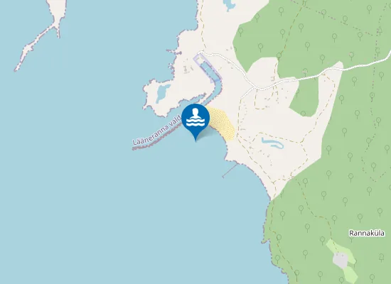 Map of Varbla ujumiskoht