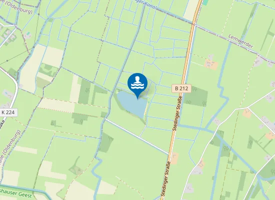 Map of BADESEE HOHENBOEKENER MOOR BOOKHOLZBERG