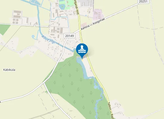 Map of Räägu järve supelrand