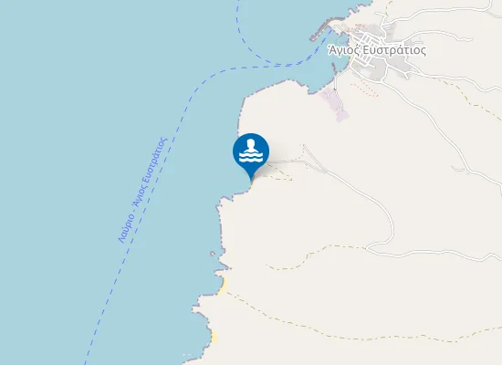 Map of Παραλία Άγιος Αντώνιος