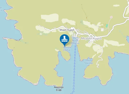 Map of Παραλία Σπηλιάσ