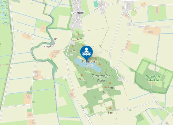 Map of TUNXDORFER WALDSEE