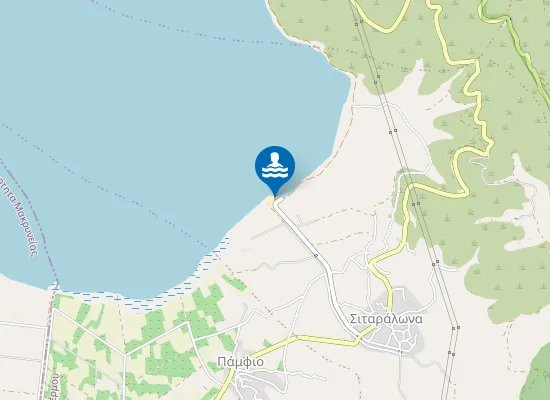 Map of Παραλία Σιταραλώνων