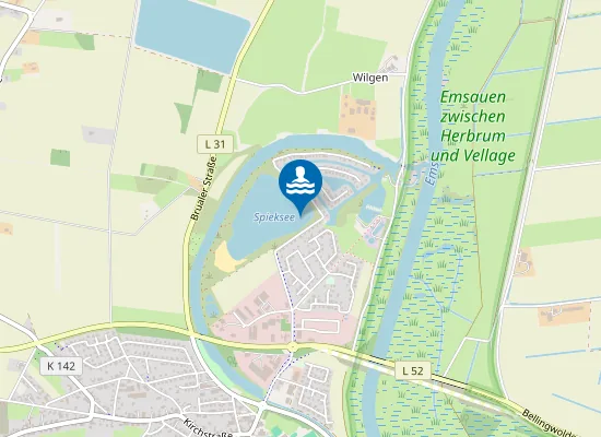 Map of SPIEKSEE RHEDE