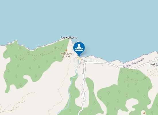 Map of Σχοινοδαύλεια