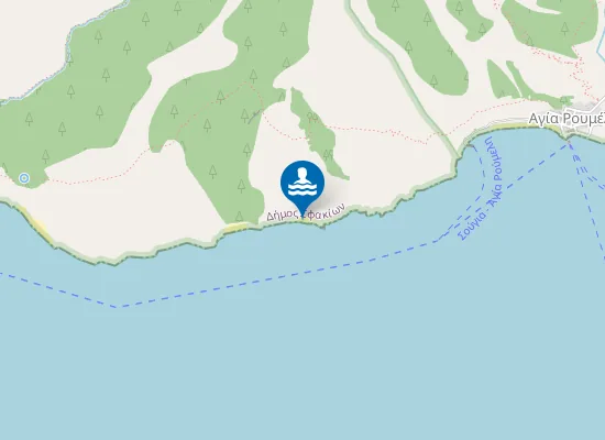 Map of Beach