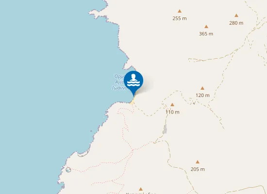 Map of Άγιος Ιωάννης