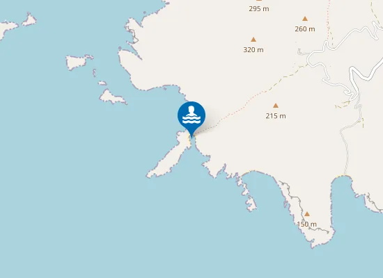 Map of Παραλία Μικρό Αυλάκι