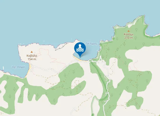 Map of Τσίλαρος