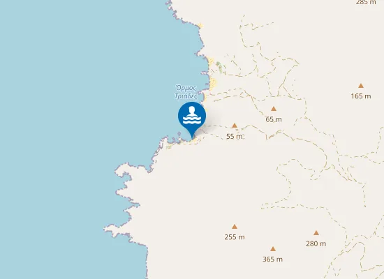 Map of Αμμουδαράκι