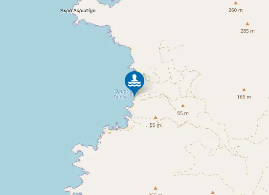 Map of Τριάδες
