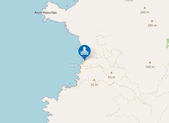 Map of Τριάδες