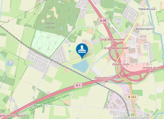 Map of STELLER SEE GROSSMACKENSTEDT