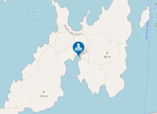 Map of Σκίνος