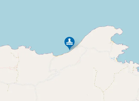 Map of Trygi Beach