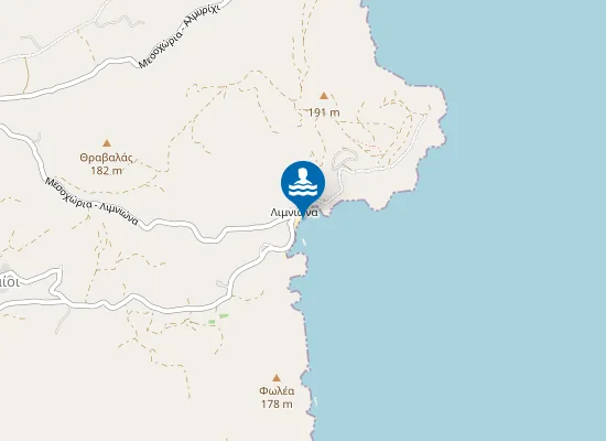 Map of Λιμνιώνα