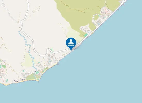 Map of Tropical Beach