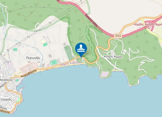 Map of Vranas Resort Beach Bar