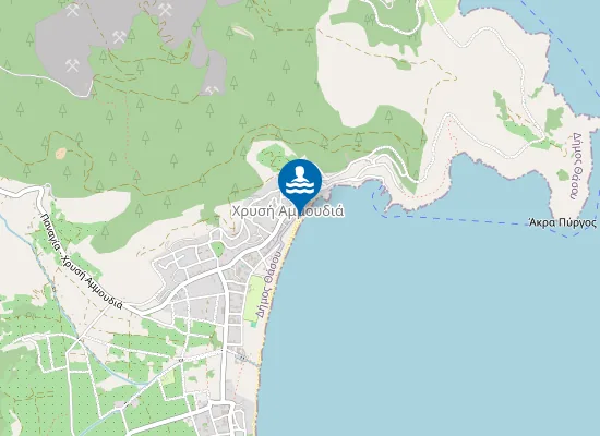 Map of Χρυσή Αμμουδιά