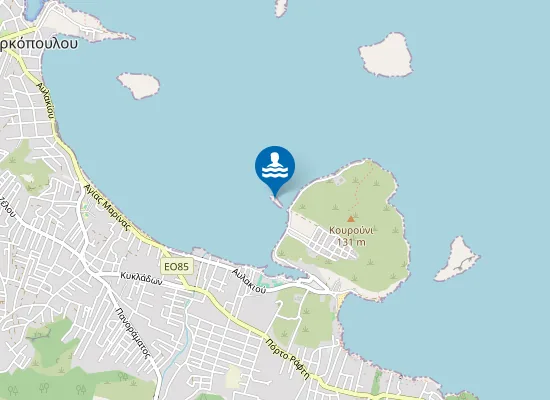 Map of Νησίδα Κεκροπούλα