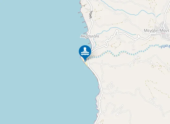 Map of Παραλία Σάντοβας