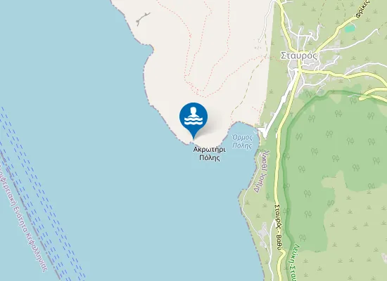 Map of Little Polis Beach
