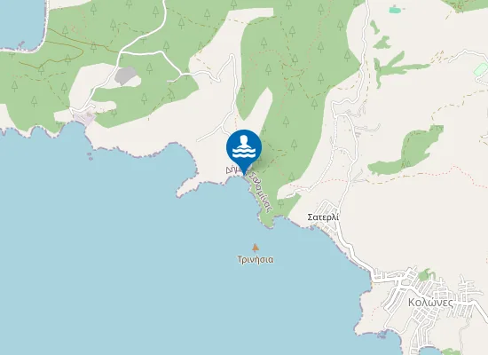 Map of Μικρό Λαμπρανό