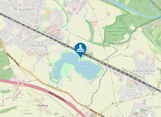 Map of PICHLINGERSEE, LINZ