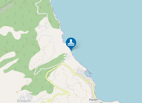 Map of Paralia Ai Giannis