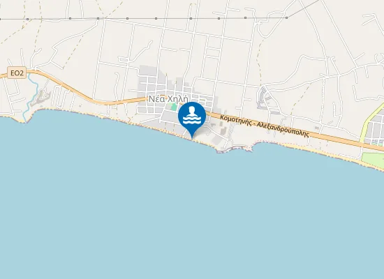 Map of Orizont Beach