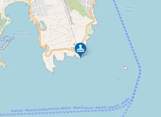 Map of Nudist Beach Not Official