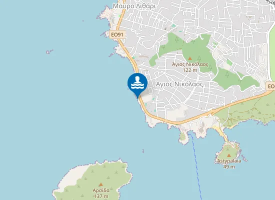 Map of FKK Beach