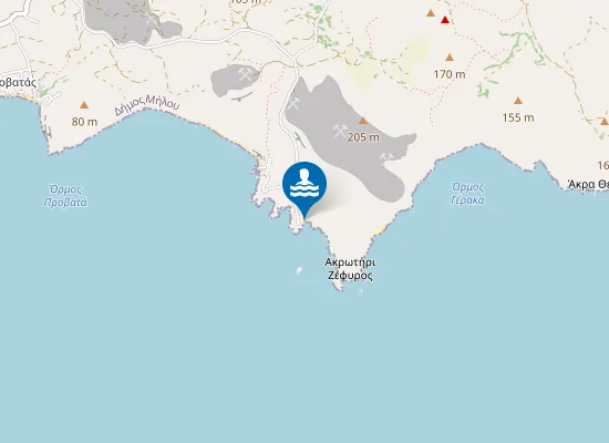 Map of Τσιγκράδο