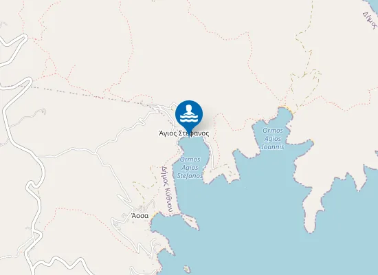 Map of Άγιος Στέφανος