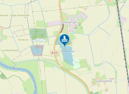 Map of STEDEBERGER SEE