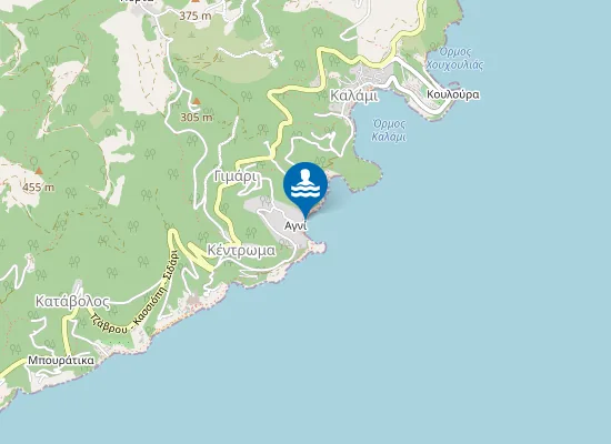 Map of Agni Beach