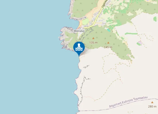 Map of Κόκκινη Άμμος