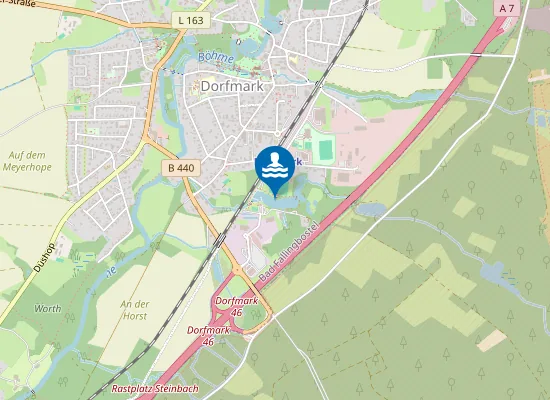 Map of STRANDBAD DORFMARK