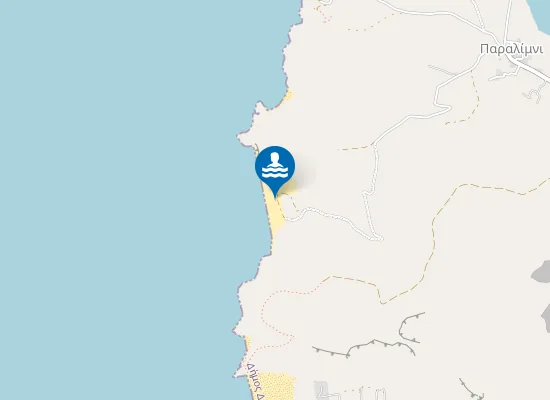 Map of Παραλία Γιανισκάρη