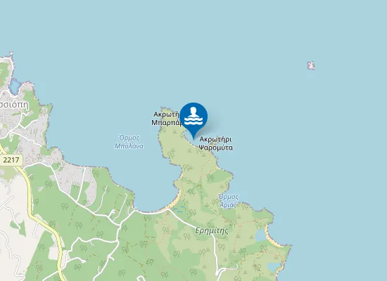 Map of Βραχλή