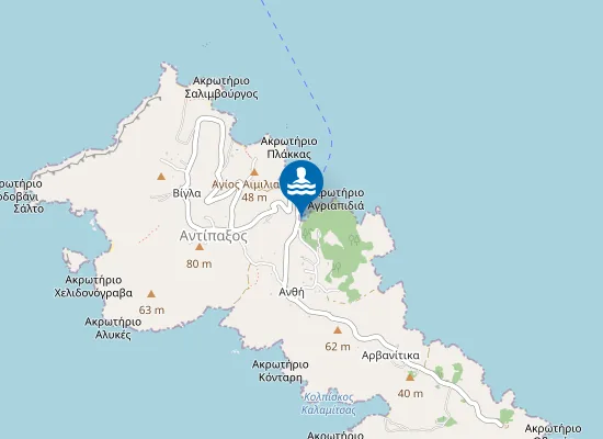 Map of Αγριαπιδιά