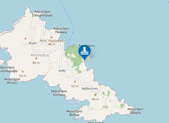 Map of Μεγάλο Αγνί
