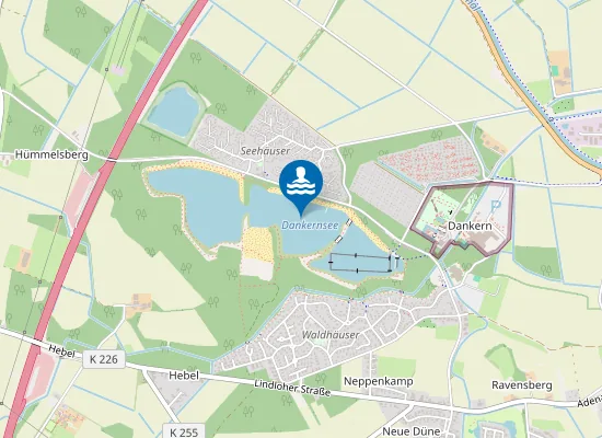 Map of DANKERNSEE