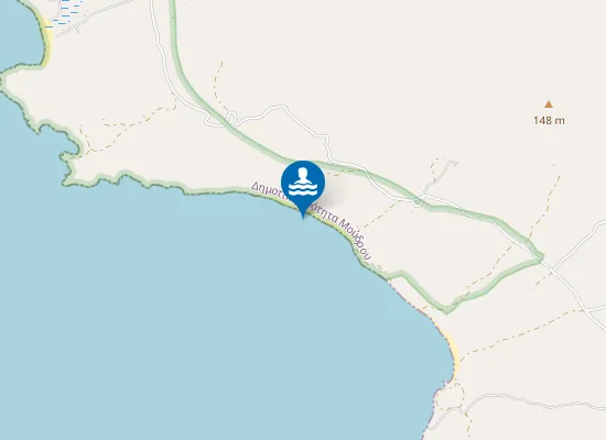 Map of Parthenomythos Beach