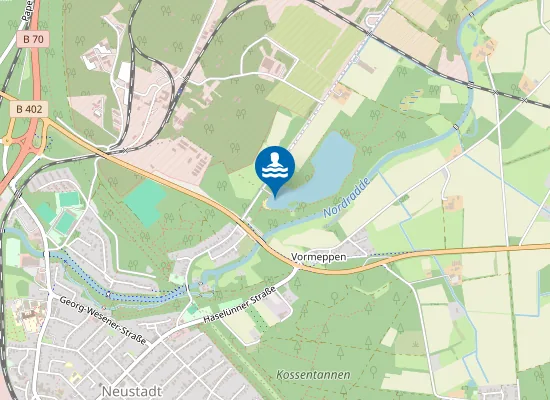 Map of BAGGERSEE SCHLAGBRUECKENER WEG