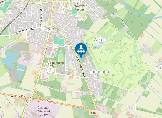 Map of FREIBAD TONKUHLE