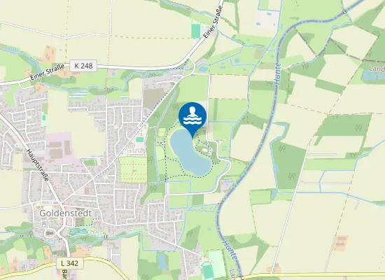 Map of BADESEE HARTENSBERGSEE