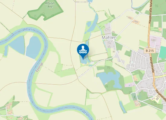 Map of NATURFREIBAD EYSTRUP EV